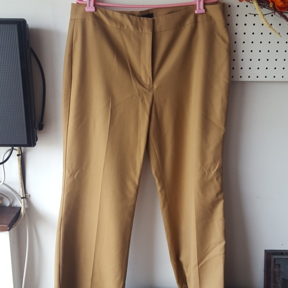 Talbots camel pants