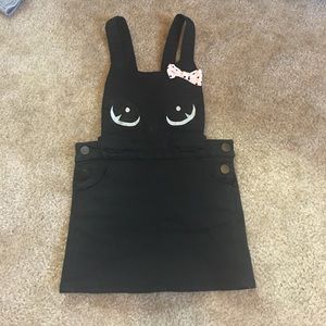 Adorable H&M Kitten Overall Dress