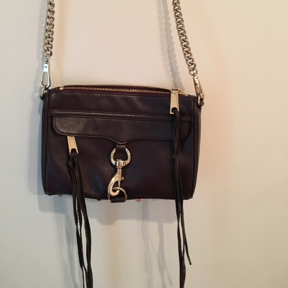 Rebecca Minkoff Mini Mac deep purple