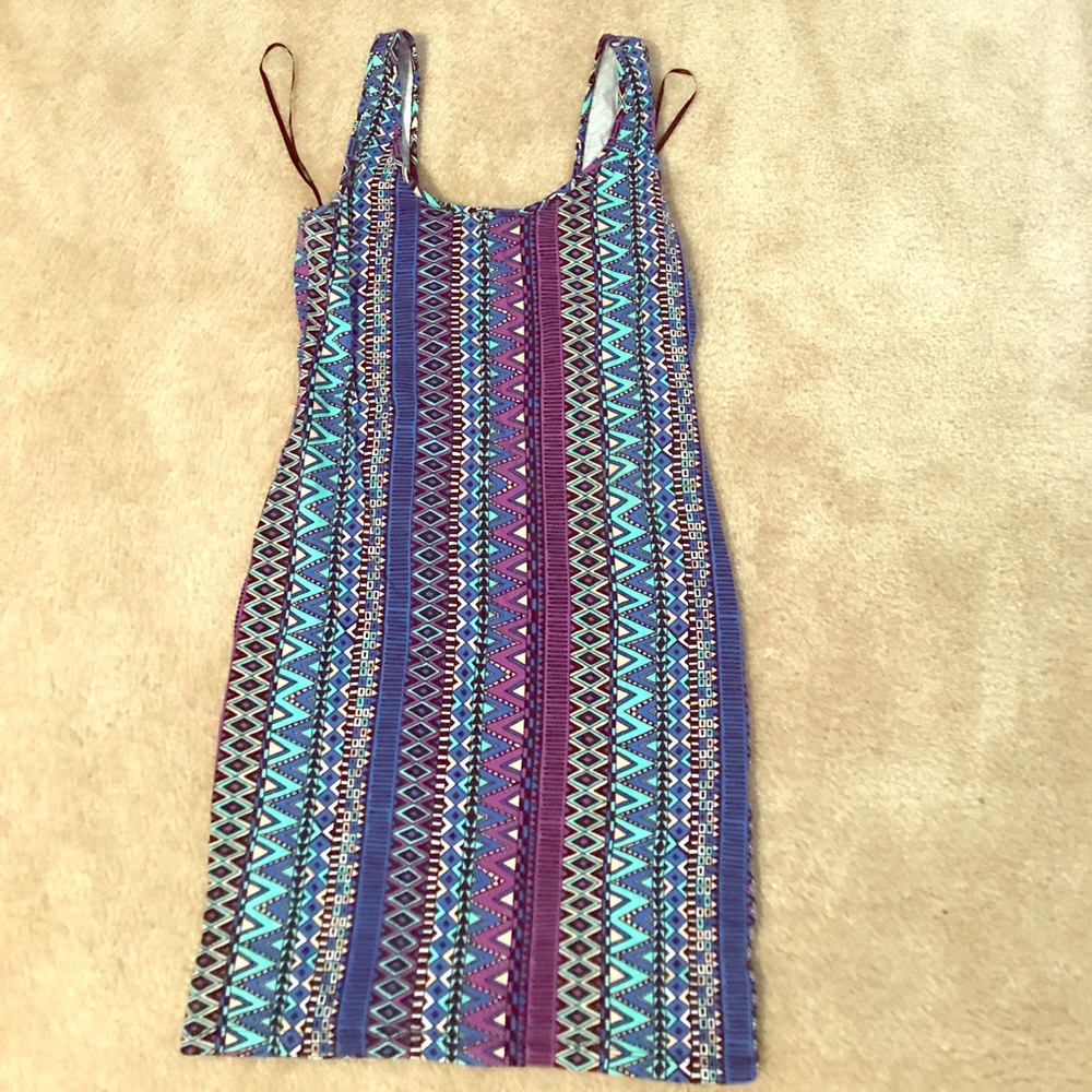 Mini body con dress