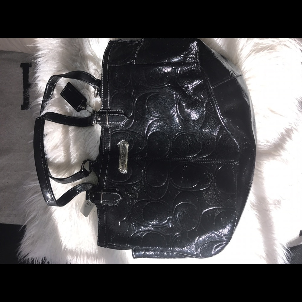 Coach tote bag in black