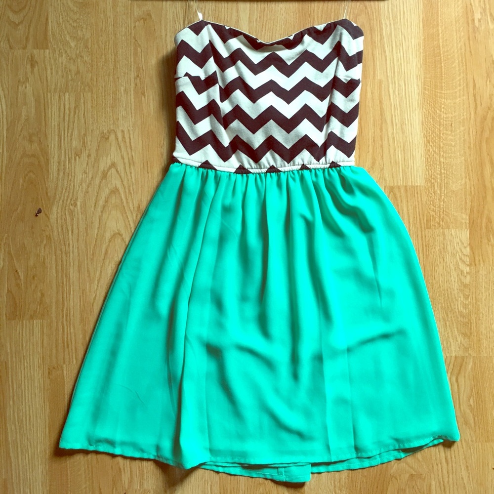 Dillard's Strapless Dress