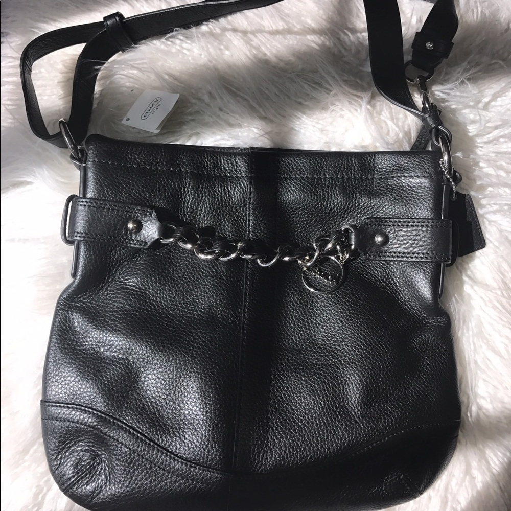 Coach side bag in black