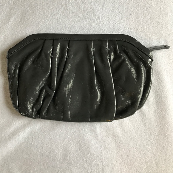 Bags - GAP gray patent leather clutch. Bags - GAP gray patent leather clutch.