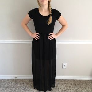 Sheer Maxi Dress