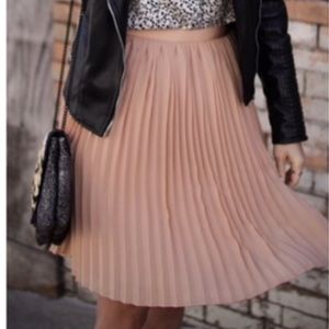 J.CREW Nude/Blush Mini Skirt