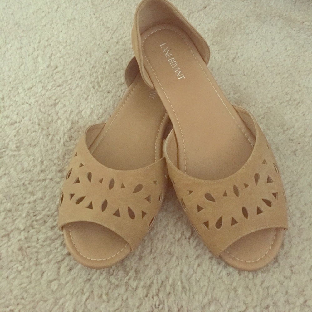 Lane Bryant Tan Sandals