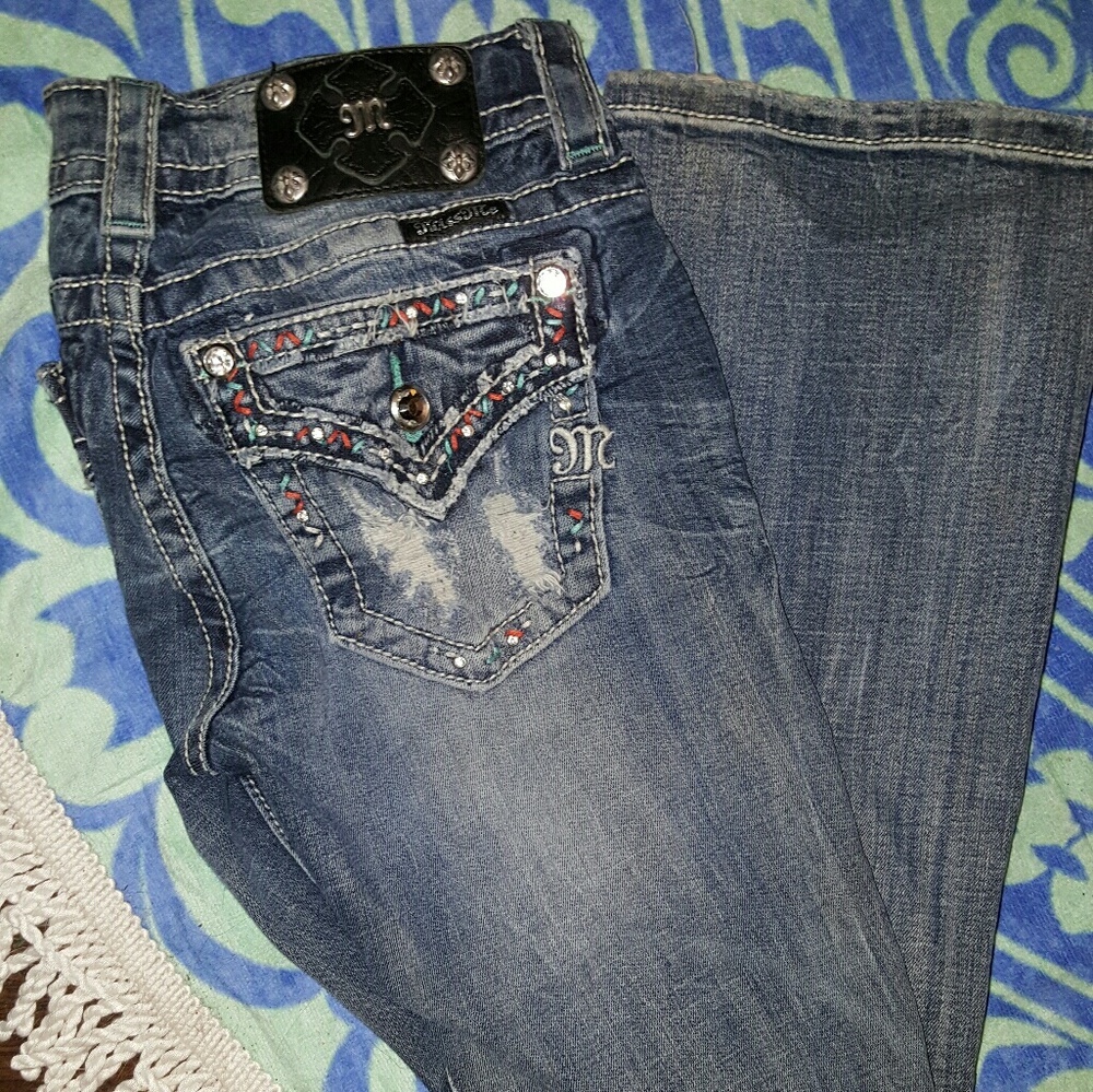 Size 25 miss me jeans