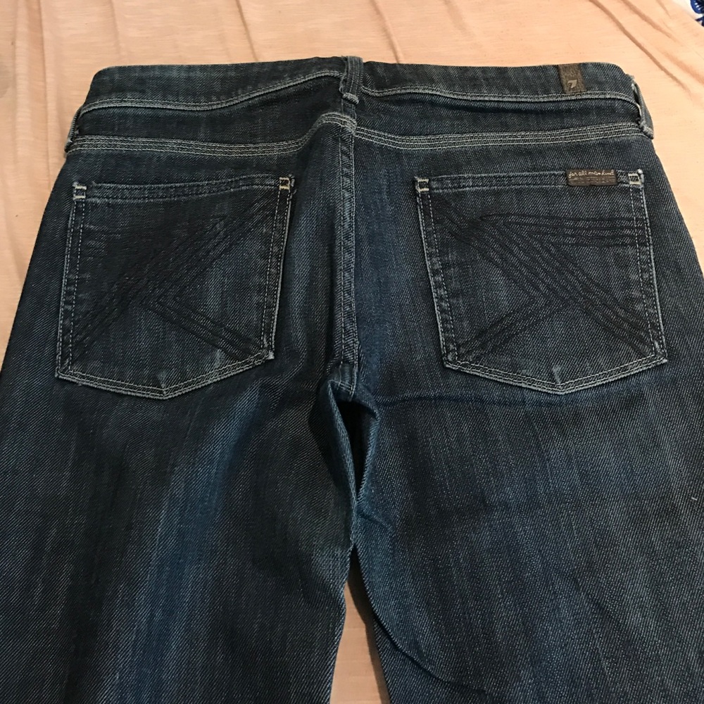 Dark flare 7 jeans - Picture 3 of 4