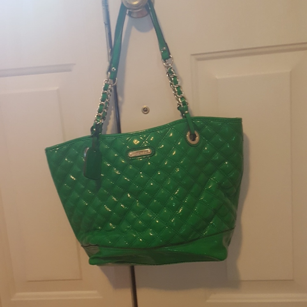 Bright green Anne Klein handbag