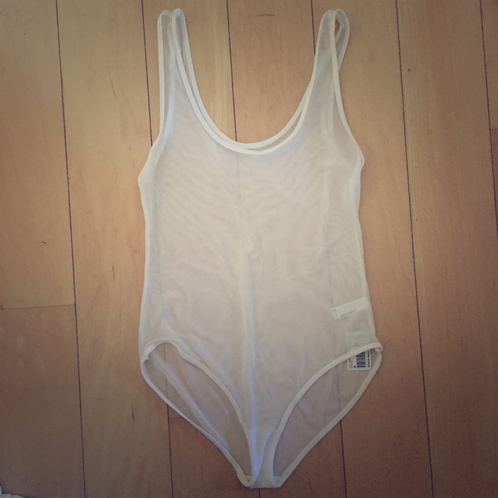 🌙America Apparel Mesh Body Suite✨