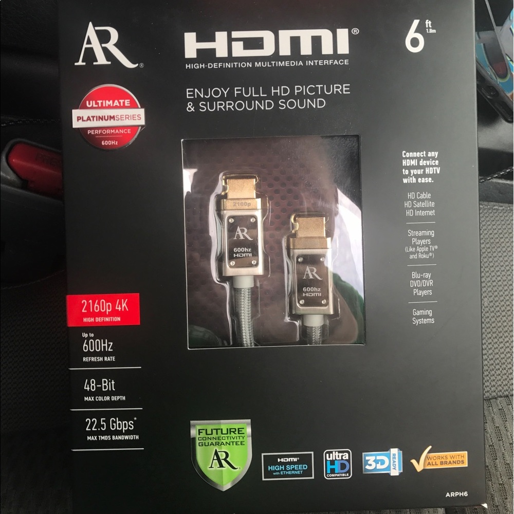 Platinum Series 6ft HDMI (NEW)