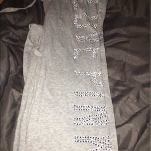 VS PINK, comfy great shape sweat pants