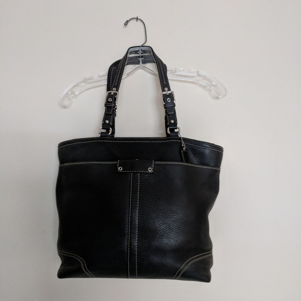 Coach leather satchel