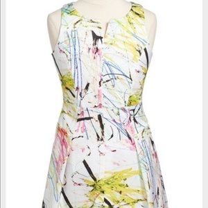 Milly Mini scribble shift dress Size 5