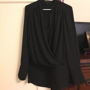 BCBGMAXAZRIA hi-lo blouse *final price*