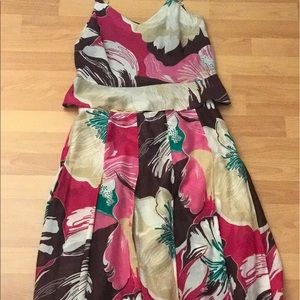 Anne Klein pleated skirt set, great condition.