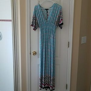 Maxi Dress NWOT Baby Blue Perfect  4 Gender Reveal