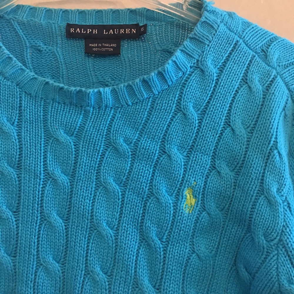 Ralph Lauren blue sweater