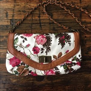 Aldo Rose Pattern Clutch