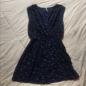 Detailed Wrap Top Dress