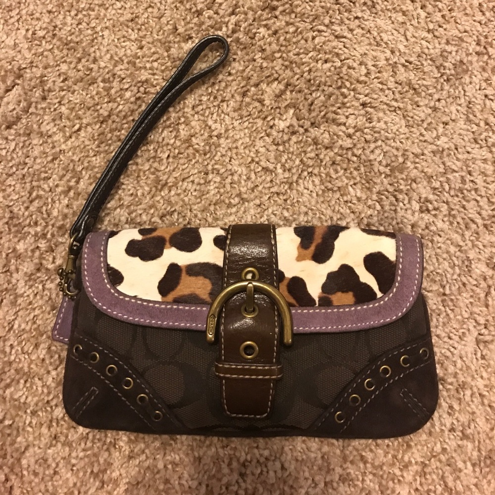 Coach wristlet