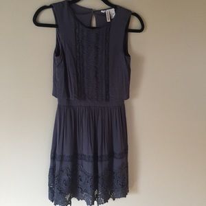 Lace edge dress H&M