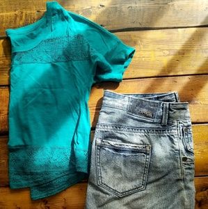 Deal & Lace Crop top