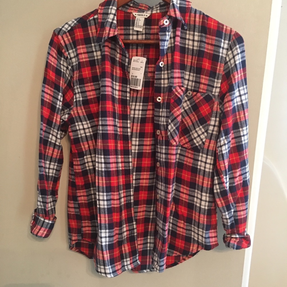 Forever 21 plaid shirt