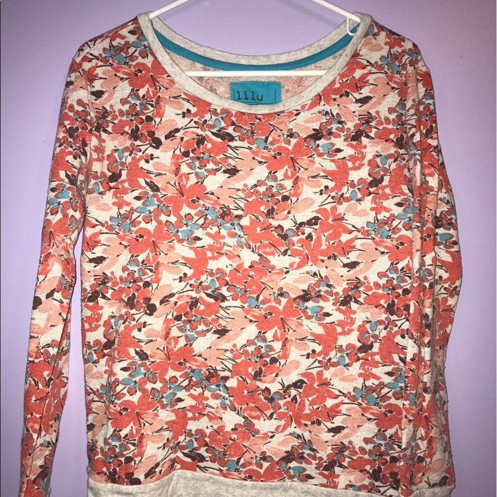Floral Sweatshirt