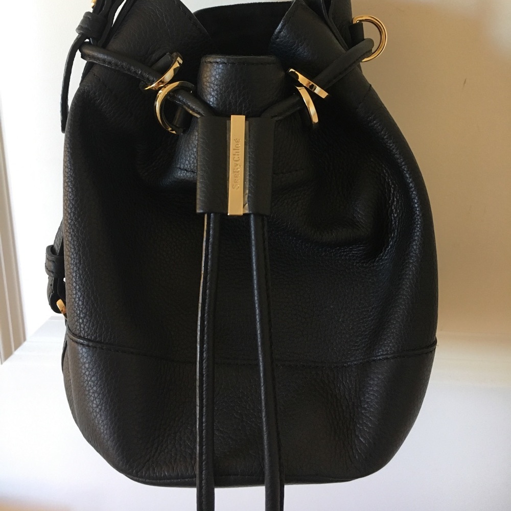 See by Chloe Vicki Small Leather Bucket Bag
