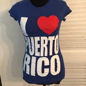 Blue t-shirt