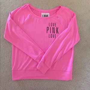 PINK long sleeve sweater