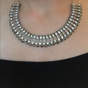 Forever 21 Silver Scoop Necklace