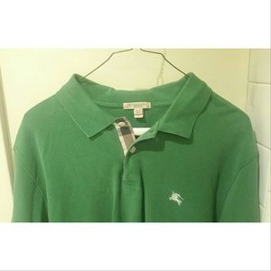🚫SOLD🚫 Burberry Brit Green Polo Shirt