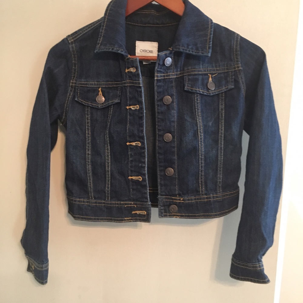 Dark denim jacket