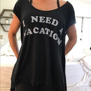 Wildfox I Need A Vacation Tee.