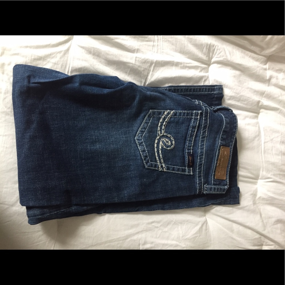 Classic Blue Flare Jeans