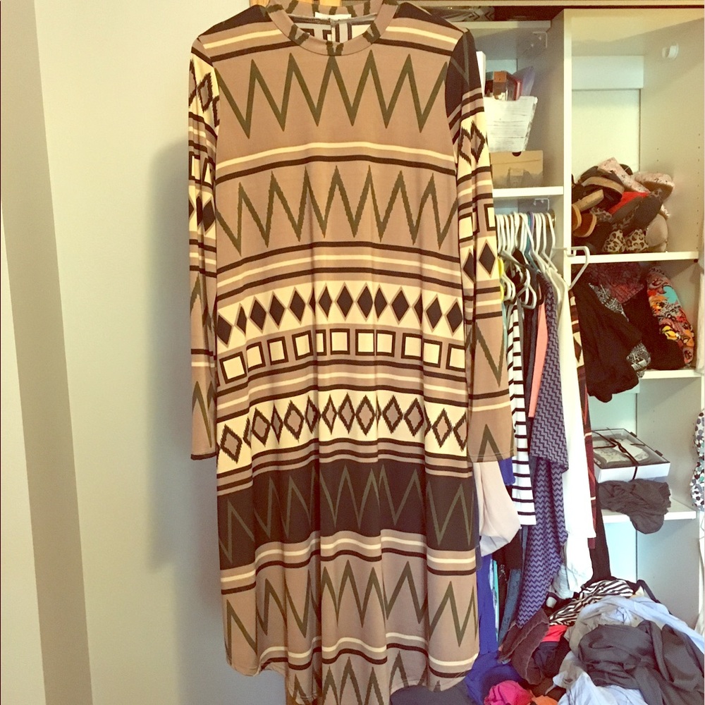 Boutique Aztec Midi dress. Never worn!