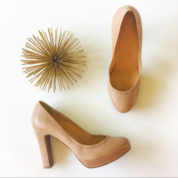 J. Crew Shoes - j. crew • "coddington" leather platform pumps