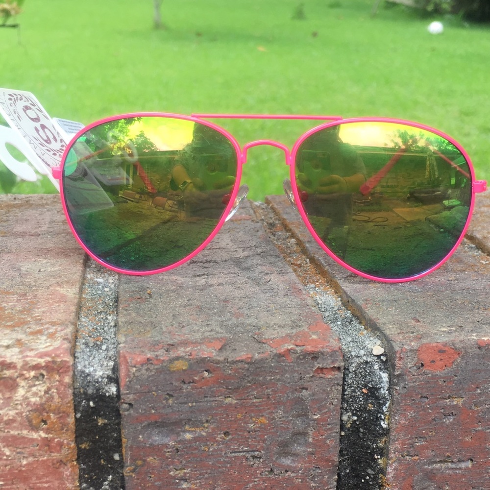 Pink framed Sunglasses 😎