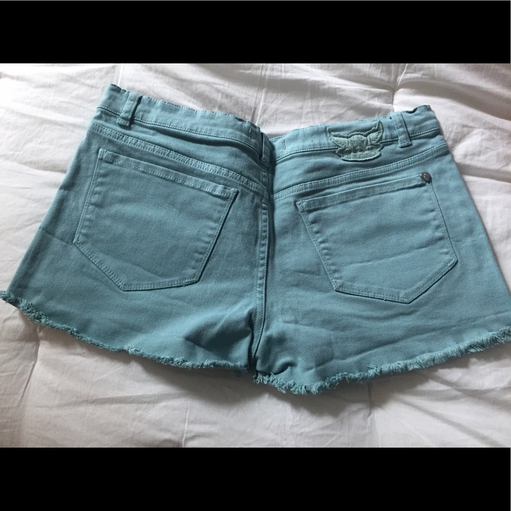 Blue Denim Shorts - Picture 2 of 2