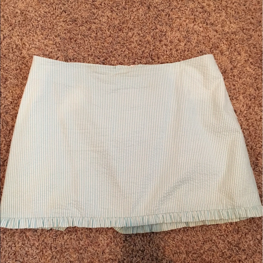 Lilly Pulitzer Seersucker Skirt