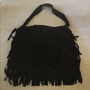 Mr. Hudson suede Fringe shoulder bag