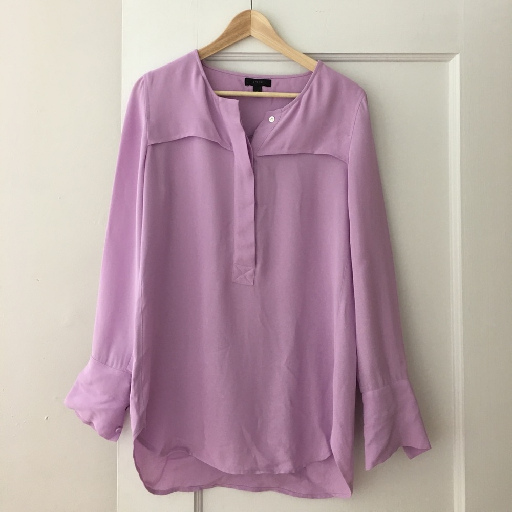 J. Crew Silk Top