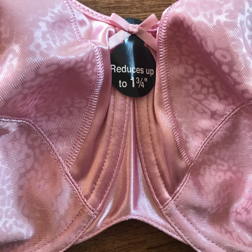 Bali Satin Tracing Minimizer Bra 36DD - Picture 3 of 5