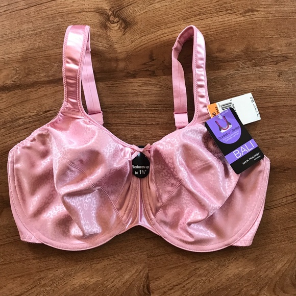 Bali Intimates & Sleepwear Bali Satin Tracing Minimizer Bra 36dd