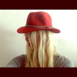 Vintage Wool Short-Brim Hat, Made in the USA!