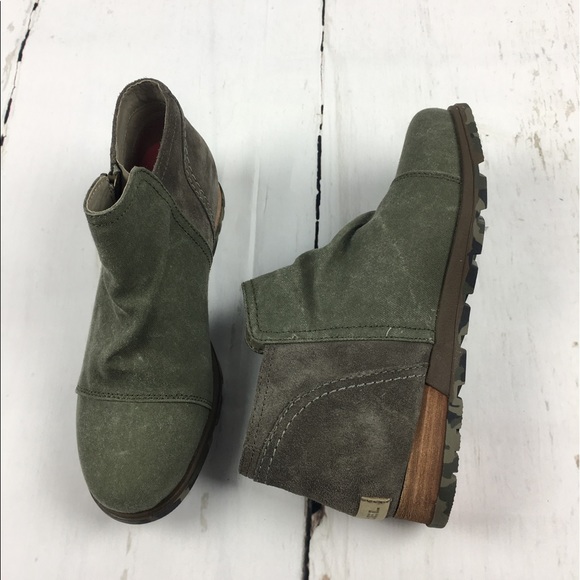 Sorel Shoes - Sorel Major Low Bootie Green size 6.5 NWOB