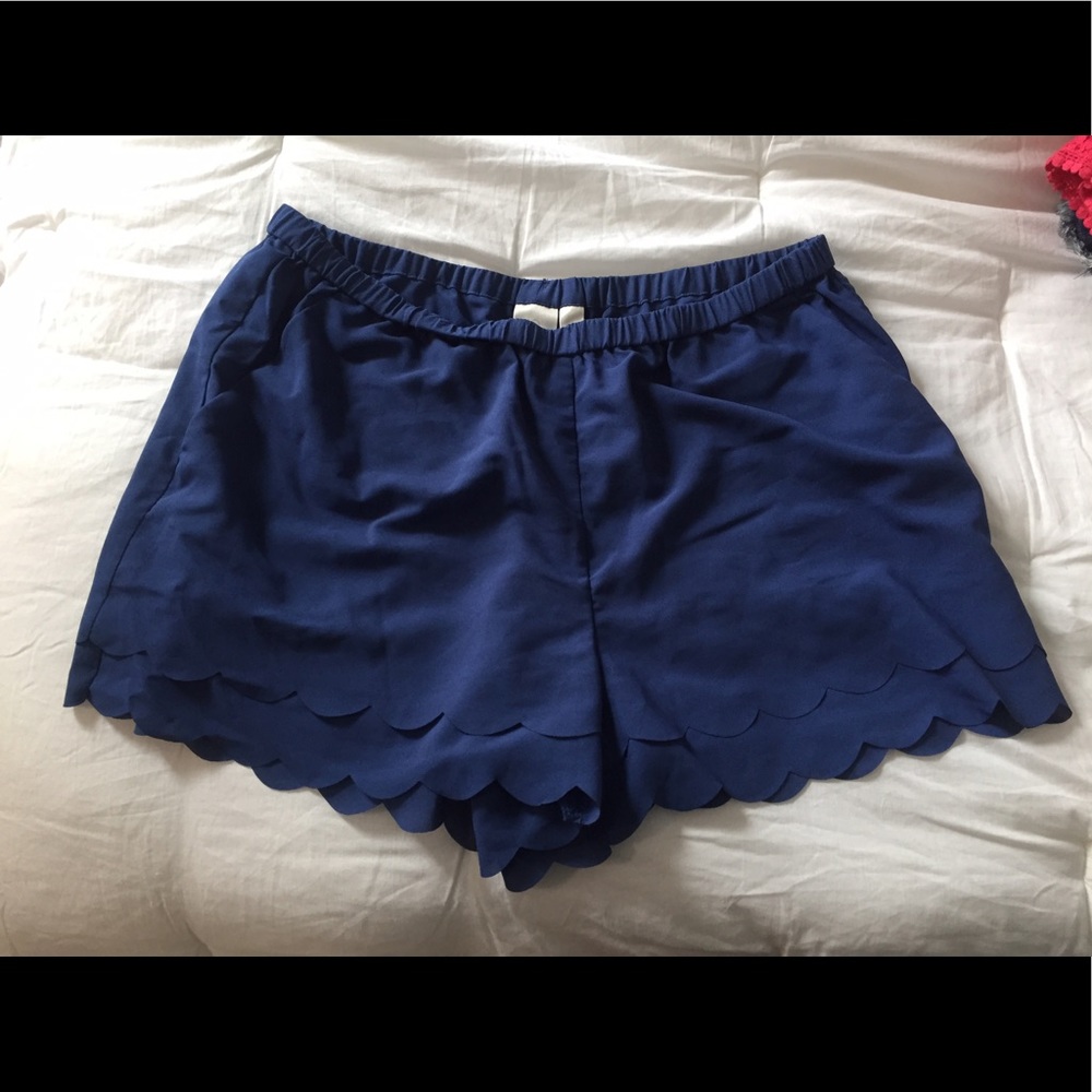 High waisted elegant shorts